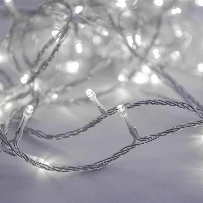 DekorTrend LED svetleći niz Crystaline 100 kom hladno bela KAT 102-3